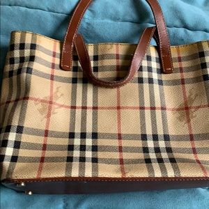 Burberry bag.  FREE juicy couture with purchase!
